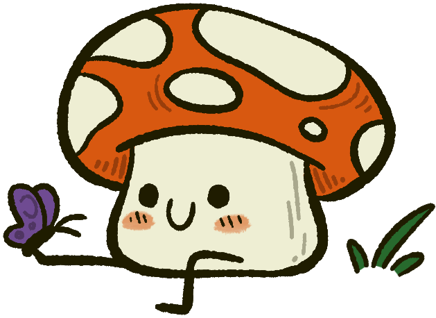 A little mushroom guy